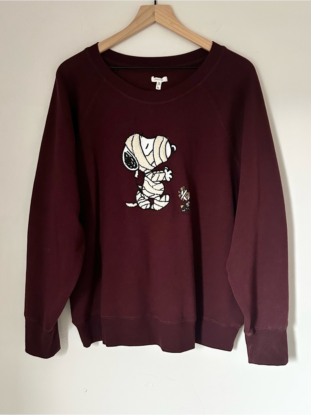 Maurices Snoopy Mummy Halloween Sweatshirt